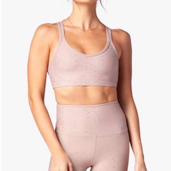 Beyond Yoga Other - Beyond Yoga Ombré Alloy Speckled Bra
